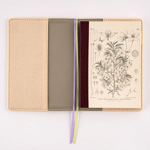 2024 Hobonichi A6 Plain Notebook - Tomitaro Makino: Yamazakura - Paper Plus Cloth