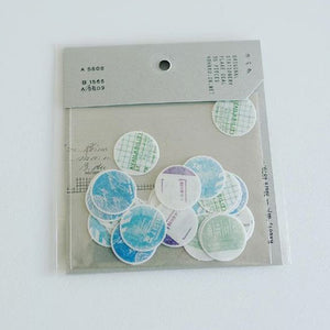 Yohaku Sticker Flakes - F-010 Theme