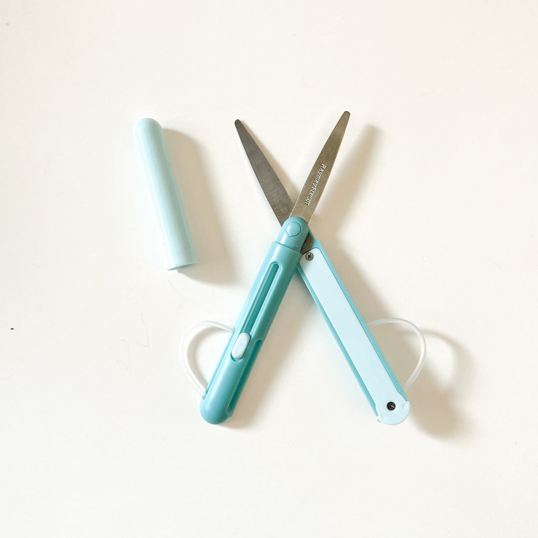Raymay Pen Cut Portable Scissors - Blue