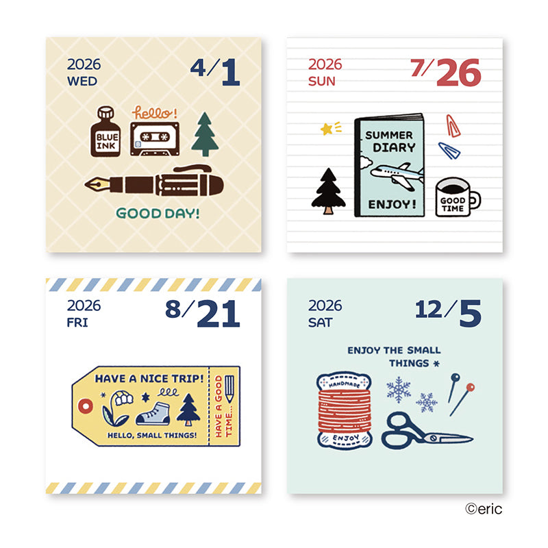 Eric Small Things - 2026 Color Daily Calendar