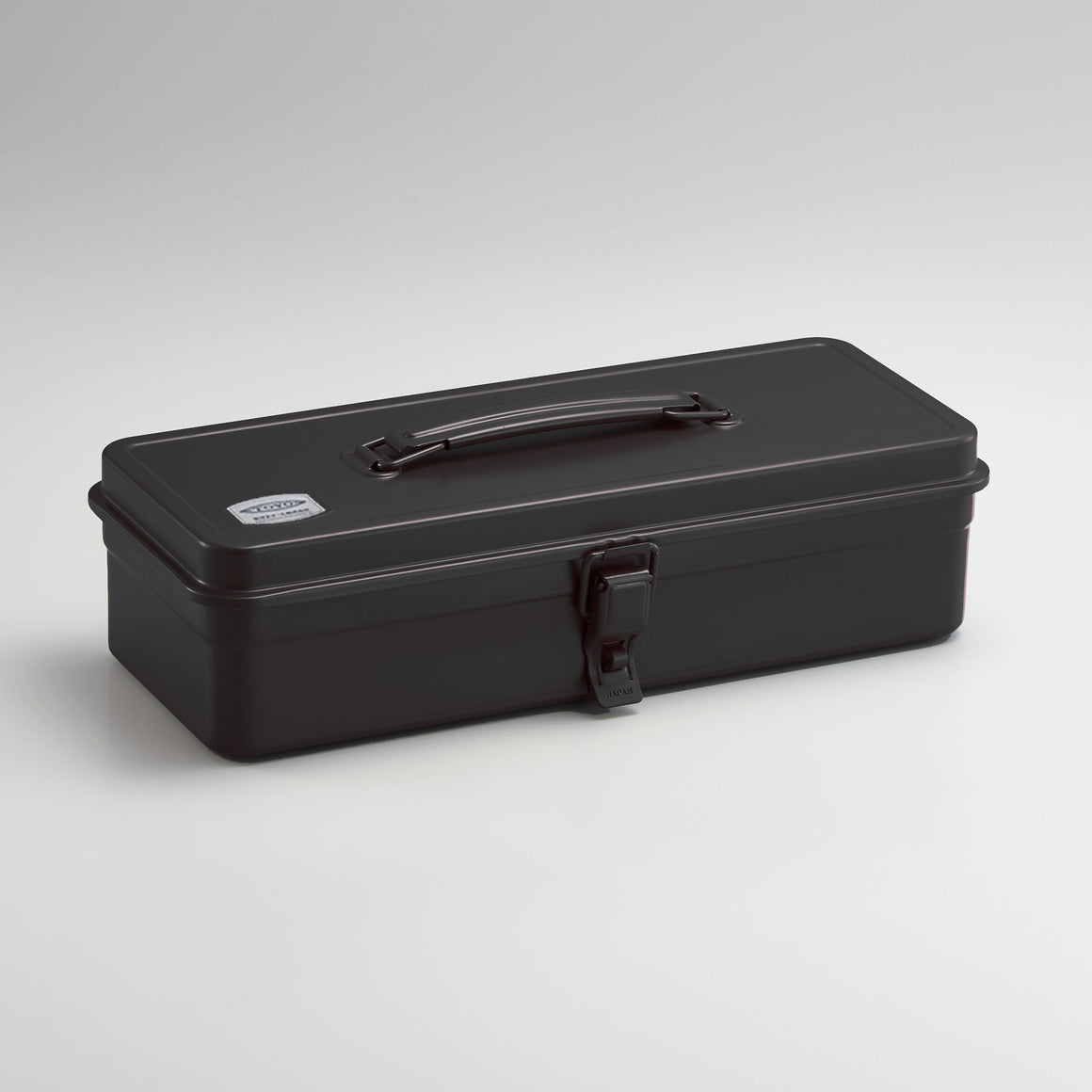 Toyo T-320 Metal Toolbox Storage Case - Black