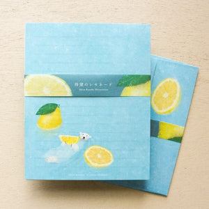 Akira Kusaka Letter Set - 20467 Long-awaited Lemonade - Paper Plus Cloth