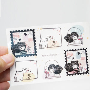 Black Milk Project Stickers - Day Dream (mini sticker sheet) - Paper Plus Cloth