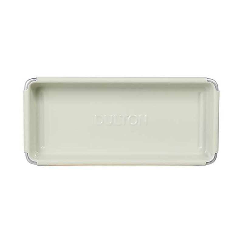Dulton Metal Pen Tray - Ivory - Paper Plus Cloth
