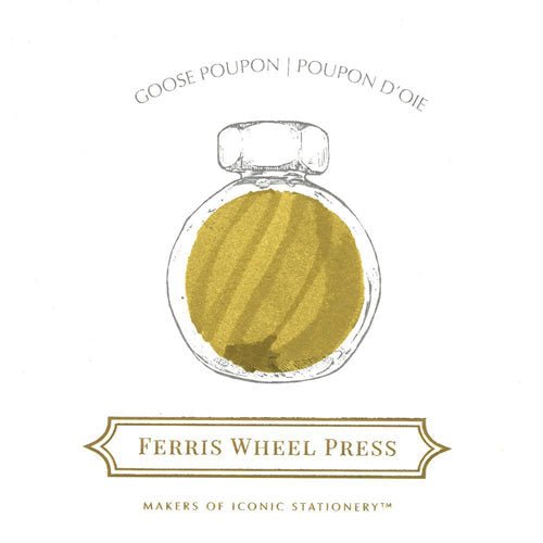 Ferris Wheel Press 38ml - Goose Poupon Ink - Paper Plus Cloth