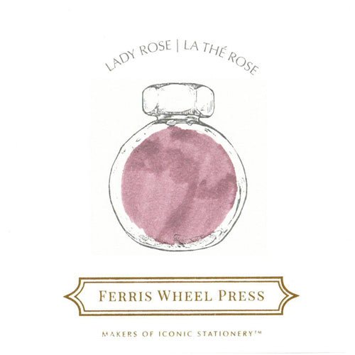 Ferris Wheel Press 38ml - Lady Rose Ink - Paper Plus Cloth