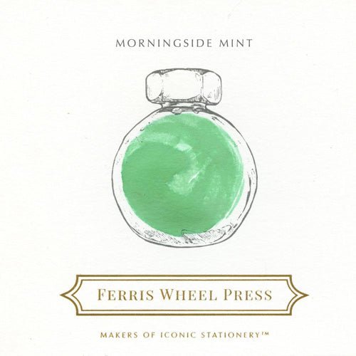 Ferris Wheel Press 38ml - Morningside Mint Ink - Paper Plus Cloth