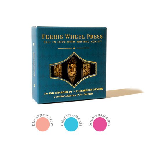 Ferris Wheel Press Ink Charger Set - The Life is Peachy - Paper Plus Cloth