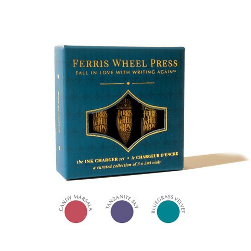Ferris Wheel Press Ink Charger Set - The Original Trio - Paper Plus Cloth