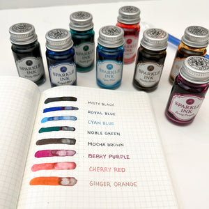 Guitar Dip Pen Sparkle Ink - Berry Purple - Paper Plus Cloth