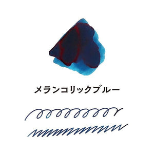 Guitar Fountain Pen Ink - Melancholic Blue - Paper Plus Cloth