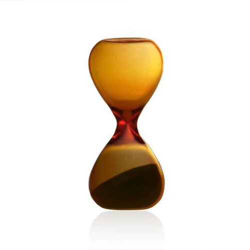 Hourglass Small 3min - Amber - Paper Plus Cloth