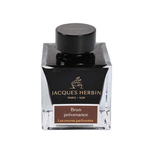 J. Herbin Fountain SCENTED Pen Ink - 50 ml Bottle - Brun Prévenance - Paper Plus Cloth