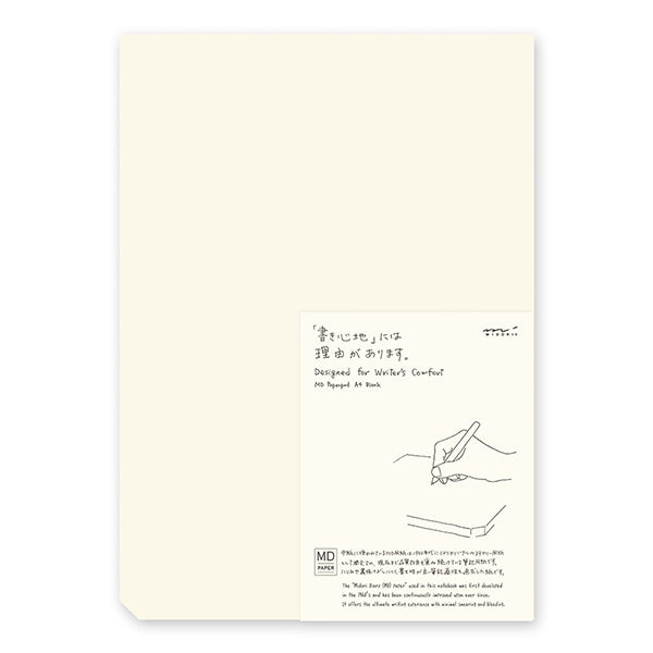 Midori MD Paper Pad - A4 Blank