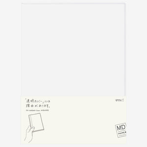 Midori MD Notebook - A4 Clear Cover