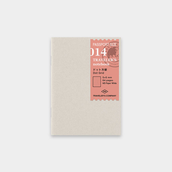Journal Refill - Dot Grid Ruled - 5.5 x 8.2 (A5) Dot Grid Ruled Refill  Paper | 5x8-200 pages | Travelers Notebook Refills for Refillable Journals