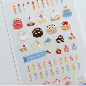 Suatelier Stickers - 1113 Cake Is Here!