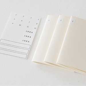 Midori MD Notebook Light - A5 Lined - 3 Book Set