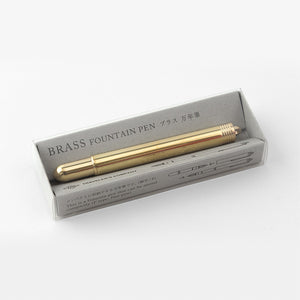 TRAVELER’S FACTORY Brass Solid Fountain Pen (38071006)