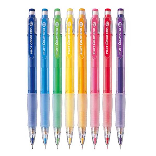 Pilot Color Eno - Colored 0.7 Lead Mechanical Pencils