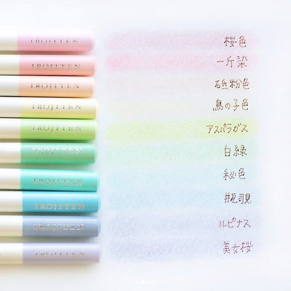 Tombow Irojiten Color Dictionary Color Pencil Set - Seascape