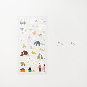 Miki Tamura Sticker Set - Family 262