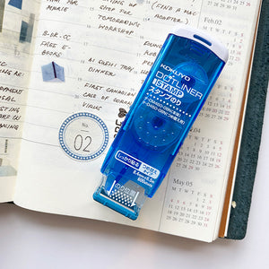 Kokuyo Stamp Dotliner - Tape Glue Dot Liner Applicator or Refill