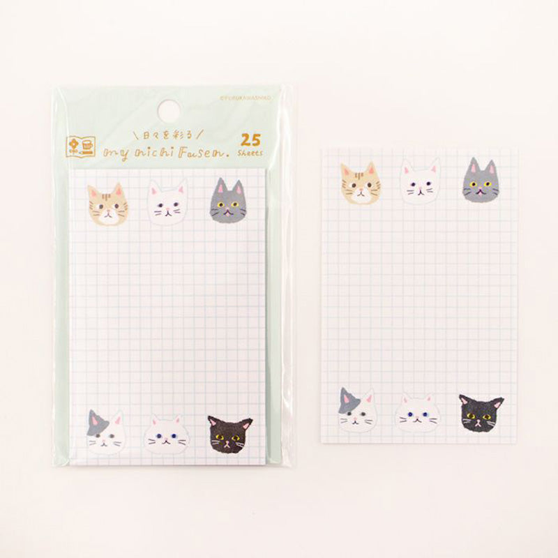 Furukawa Everyday Sticky Notes - Cat