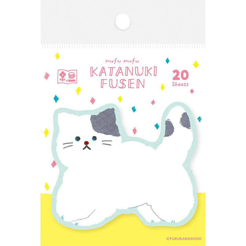Furukawa Katanuki Fusen Sticky Notes - Fluffy Cat