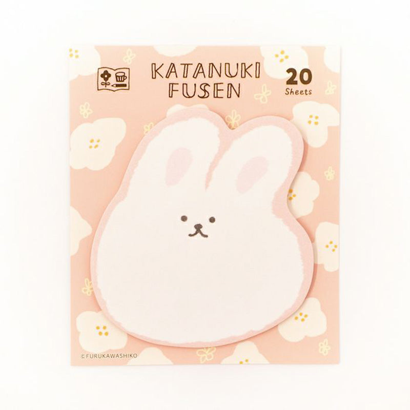 Furukawa Katanuki Fusen Sticky Notes - Rabbit Watashibiyori