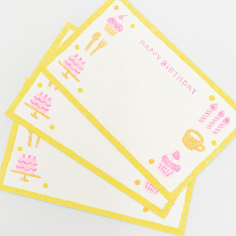 Furukawa Retro Mini Card - Celebration Cake