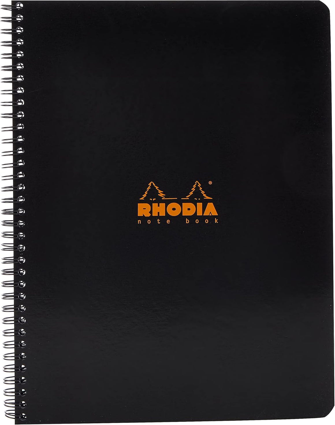 Rhodia Wirebound Notebook Black - Grid A4+
