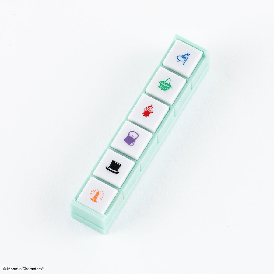 2027 Hobonichi Accessories: Pochitto6 Push-Button Stamp (Moomin)