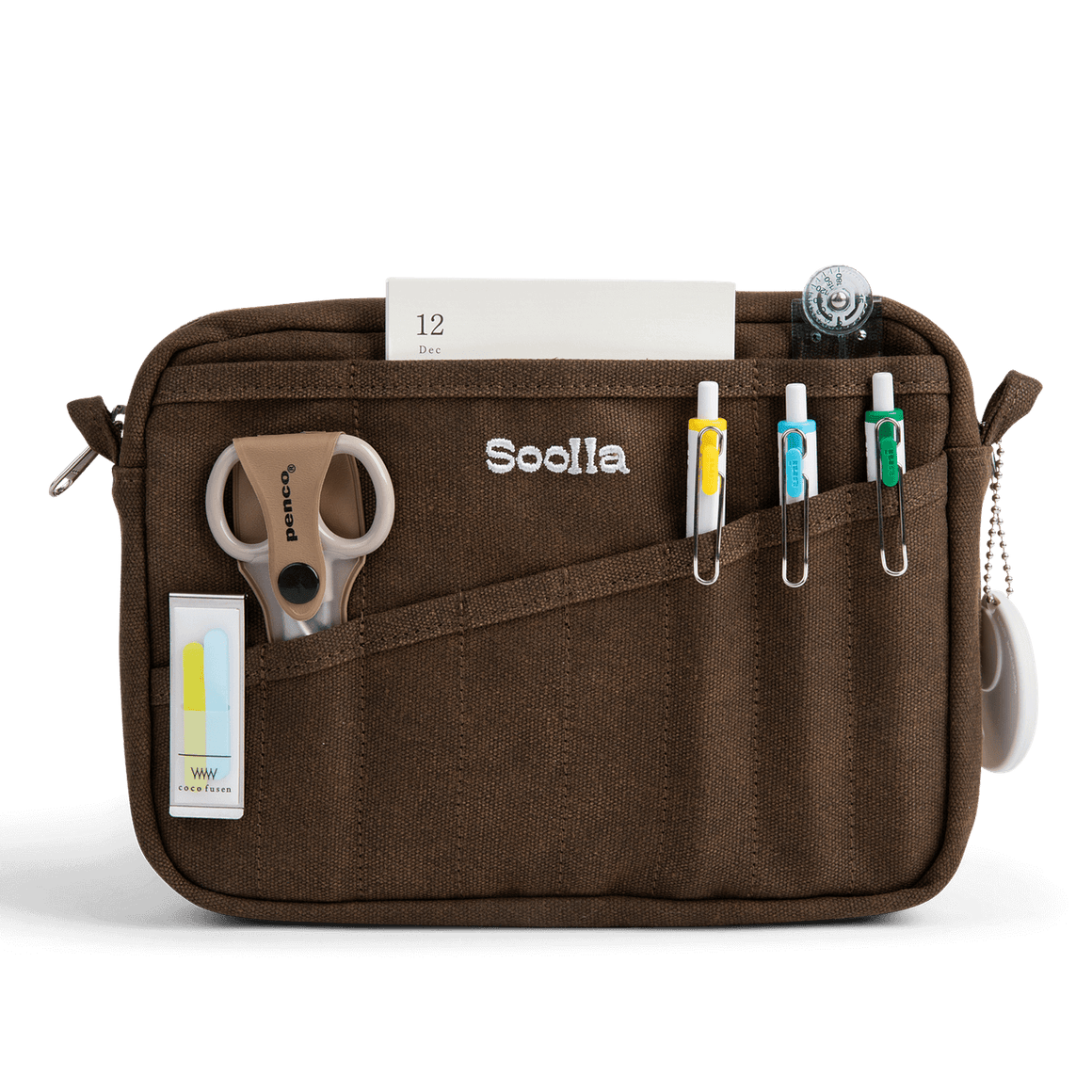 Soolla Studio Pouch - Coffee Bean