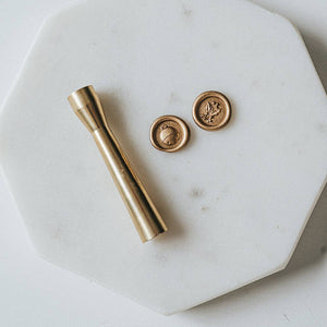 Written Word Calligraphy - Holiday Collection Jingle Bell and Holly Mini Wax Seal