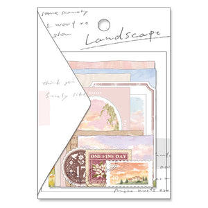 Mind Wave Landscape Sticker Flake - 81778 Akane Cloud