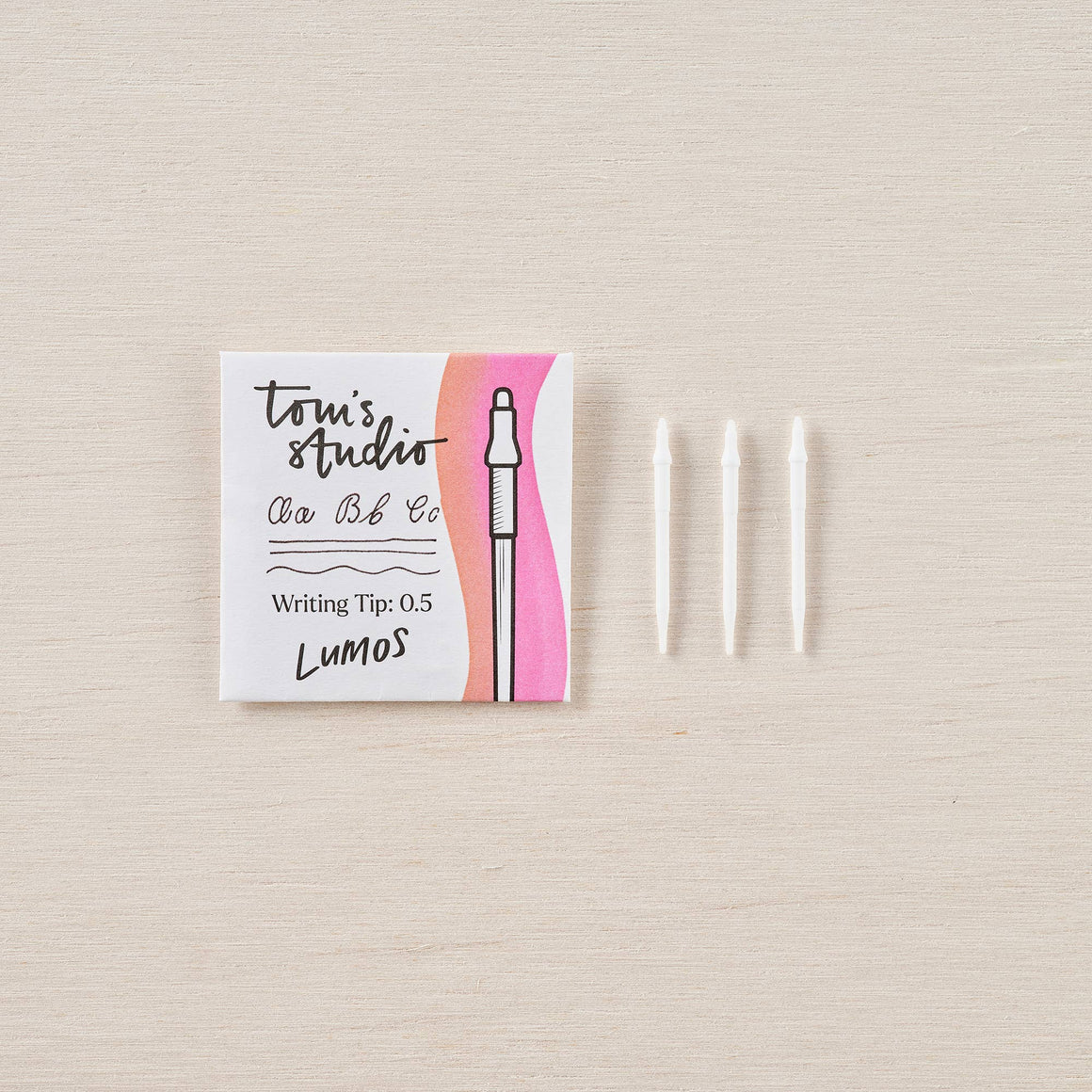 Tom's Studio - Lumos Tips (pack of 3): 3 x 0.5 Writing Tip