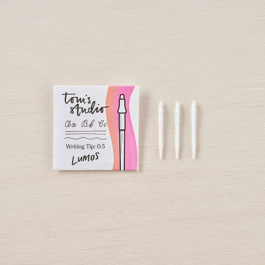 Tom's Studio - Lumos Tips (pack of 3): 3 x Felt Fibre Tip