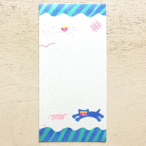 Cozyca One-Stroke Letter Pad - Yuki Itoi - 20489 Neko