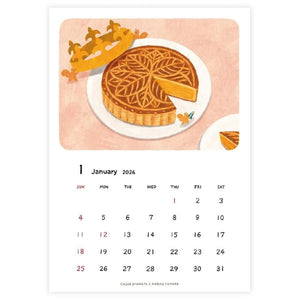 Cozyca x Mariko Fukuoka 2026 Wall Calendar