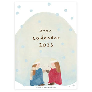 Cozyca x Necktie 2026 Wall Calendar