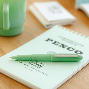 Penco Perfection Ballpoint Bullet Pen Light - White