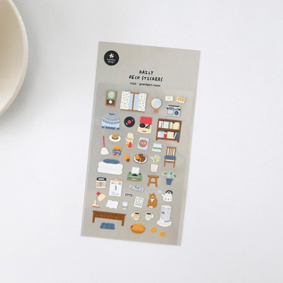 Suatelier Stickers - 1152  Grandpa's Room