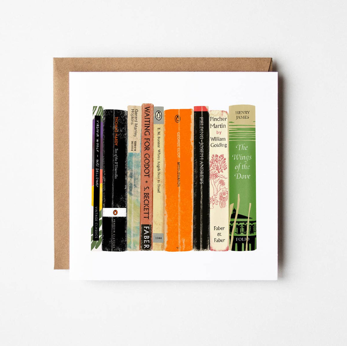 Design Smith - English Literature - blank greetings card