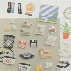 Suatelier Stickers - 1174 Retro Office