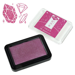 Shachihata Iromoyo SHINE Ink Pad - Peony - HAC-1G-P