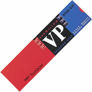 Tombow 8900-VP 7/3 Vermillion Prussian Blue Pencil