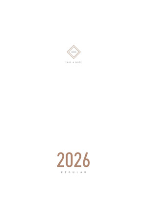 PRE ORDER: 2026 Take A Note A5 Planner (English Ver.)
