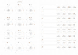 PRE ORDER: 2026 Take A Note B6 Medium Weeks Planner