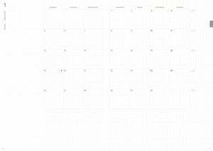 PRE ORDER: 2026 Take A Note B6 Medium Weeks Planner